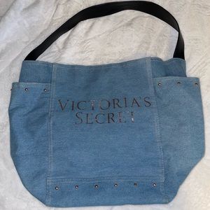 Victoria's Secret denim tote